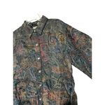 Chico's Chico’s Women's Beaded Lined Jacket Silk Blend Black Classic Career Size 3 Photo 2