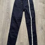 Tory Burch Riding Pants Blue Womens Size 24 Snap Leg Side Zipper Classic Photo 4