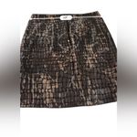 RAG size 12, black‎ and gold skirt midi Black Photo 4