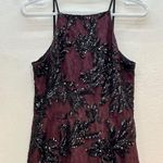 Dress the Population  Sequin Halter Neck Back Slit Dress Photo 1