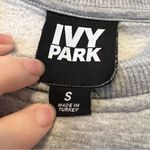 Ivy Park  by Beyoncé Logo Heather Grey Sweatshirt Size Small Photo 4