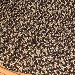 Apt. 9 Button Front Floral Gypsy Fairy Puckered Top with Ruffled Hem Bell Sleeve Sz S Photo 7