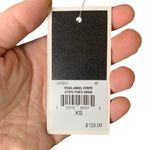 Juicy Couture Avery Stripe Ponte Bodycon Dress XS | Navy Coastal Nautical Resort Photo 4