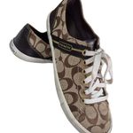 Coach Lesley Signature Sneaker Shoes Sz 8.5 Photo 2