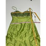 Marsoni Prom Gown Maxi Length Beaded Open Back Sweetheart Neckline Green 14 Green Photo 10