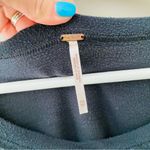 Free People Long Sleeve Flowy Top Black Sz XS Photo 3