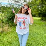 Bella + Canvas Party In The USA Tee Photo 0