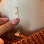 Free People •  Damsel bell sleeved sweater orange brown xsmall Photo 4