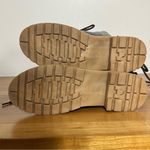 Source Unknown Women’s Studded Side Lace Up Chunky Ankle‎ Boots Size 7 Black Cross Tie Mid-Calf Photo 9