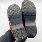 L.L.Bean Red Suede Nursing Slip On Clogs Size 7B Photo 7