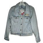 Vintage Embroidered Austin City Limits Music Festival Jean Jacket Photo 2