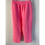 The Greii Textured Pink Sweat Pants Buttons Size Small Photo 1