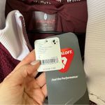 Free People NWT  FP Movement Fleecy Sherpa Scrunchy Pippa Jacket in Burgundy Red Photo 4