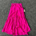 Amanda Uprichard Revolve Candice Crepe Chain Flounce Dress Photo 2