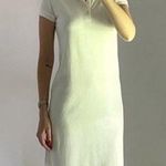 Brandy Melville Paula Polo Mini Dress in White Size XS/S Photo 2