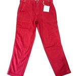 Pistola Erin High Rise Utility Cropped Pant Straight Leg Patch Pocket NWT 29 Photo 2