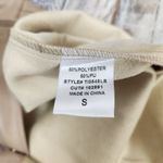 LBLC Max Button Up Shirt Long Sleeve in Taupe Tan Size Small NWT Faux Leather Photo 12