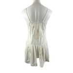 Raga Anthropologie  Baby Doll Embroidered Cream Drop Waist Mini Dress Photo 8