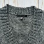Strenesse Gabriele Strehle Virgin Wool Mohair Blend Sleeveless Gray Dress Size 2 Photo 3