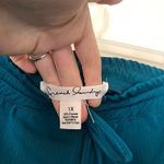 French Laundry NEW NWT  Plus Size Teal Blue Wide Leg Drawstring Pull On Pants 1X Photo 4