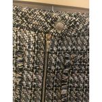 Karl Lagerfeld Paris Tweed Mini Skirt Black Beige Gold Accents Size‎ 12 Photo 6