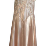 Victoria's Secret Vintage  Satin Chemise with Lace in Soft Pink Photo 0