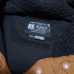 Carhartt Black and Brown Fleece Pullover Photo 1