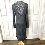 Ambiance long open cardigan Gray Size L Photo 3