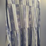 Michelle McDowell Morgan Dress Santorini Blue Size XXL NWT Tiered Babydoll Photo 3