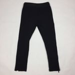BCBGMAXAZRIA  Side Zipper Pull On‎ Cropped Legging Black Stretchy Casual Photo 2
