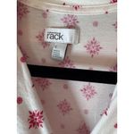 Nordstrom Ivory Stamped Snowflake 2 Piece Pajama Set Sz S NWT Photo 2