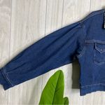 Levi's NEW Levi’s Warm Pleat Sleeve Sherpa Denim Trucker Jacket Warm Feeling M Medium Photo 8