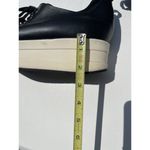 J Slides Womens Size 10 West Beige Black Leather Platform Lace Photo 11