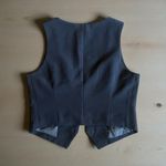 7 For All Mankind  Pinstipe Crop Vest Photo 1