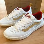 Vans Zahab Vintage Sport Shoes 'White Brown Red' Women 8.5 US Mens 7.0 US Photo 5