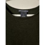 Chelsea & Theodore Dark Green Sweater Tunic, size Small Photo 2