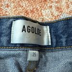 AGOLDE  Denim PARKER LONG SHORT RUIN medium wash jean shorts A9010-1206 size 25 Photo 3