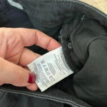 Anthropologie  Pilcro Black Studded Flare Cropped Jeans Sz 25 Photo 7