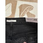 PacSun NWT High Rise Straight Leg Black Distressed Denim Jeans Size 25 Photo 9