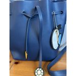 Disney  Donald Blue Bucket Style Tote/Purse Pull Closure Key Chain NWOT‎ Photo 2