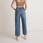 Madewell The Perfect Vintage Wide-Leg Crop Jeans Women’s Size 28 Cresslow Wash Photo 1