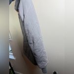 Free People  Rare Insulated Quilted Puffer Coat Jacket Zip Up Long Waffle Knit Photo 15