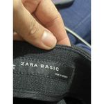 ZARA Basic Womens Skirt Sz Small Gray Slit Office Business Work Workcore Career Photo 3