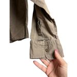 Ralph Lauren Lauren Vintage Button Up Shirt Women's Large Khaki Cotton Photo 5