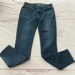 American Giant Womens Dakota Stretch Denim Skinny Blue Dark Wash Jeans USA 27 Photo 0