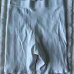 Aerie  white ribbed shorts Photo 3