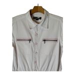 BLANK NYC  Romper Women Small Pink Cotton Collared‎ Hotel California Utility Photo 4