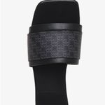 ANINE BING  Ria Monogram Print Slides Size US 7 Photo 1