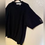 Carolyn Taylor  Black Short Sleeve Sweater | Shirt | Top Photo 1