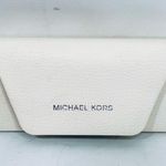 Michael Kors White Leather Sunglasses Case Photo 1